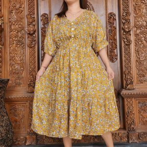 Dres JESICA ( KANCING 3) bisa untuk busui